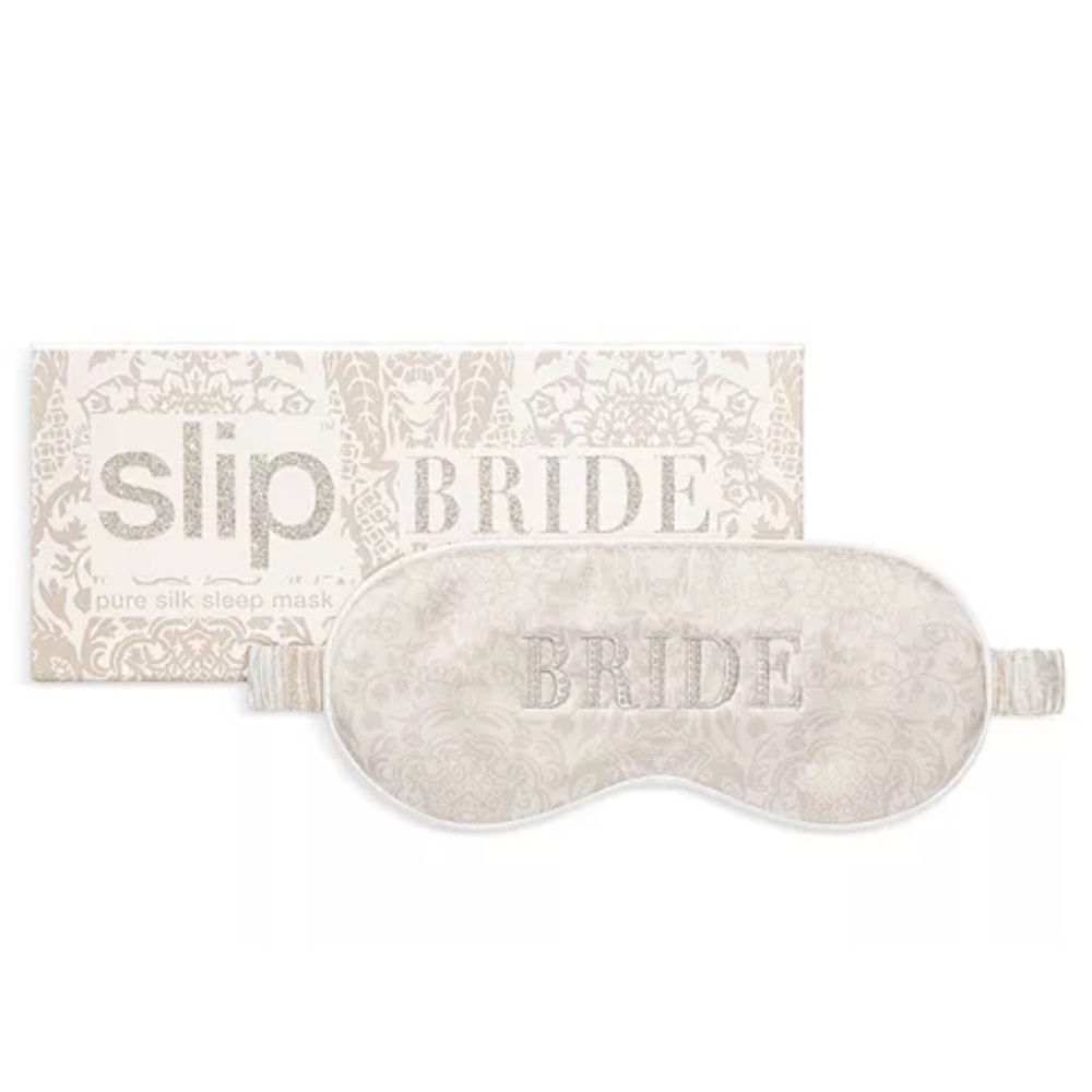 Slip Silk Bride Sleep Mask in Cream